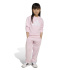 Survêtement adidas Lk Big Logo Ft Jog Enfant Rose/Blanc