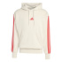 Sudadera adidas 3 Bandas Ft Hd Hombre Beige/Granate