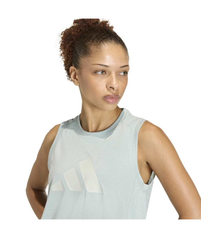 T-shirt à bretelles adidas We Logo Tk Femme Bleu