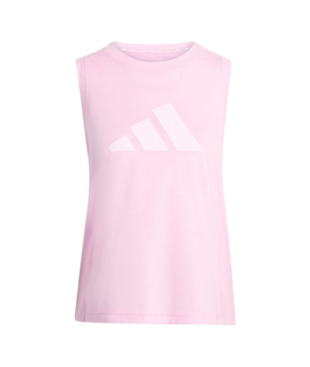T-shirt à bretelles de Fitness adidas We Logo Tk Femme Rose