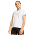 Camiseta de Fitness Puma W Tad Essential Logo Mulher Branco