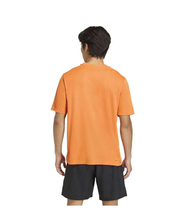 Camiseta de Fitness adidas We Bas Homem Laranja
