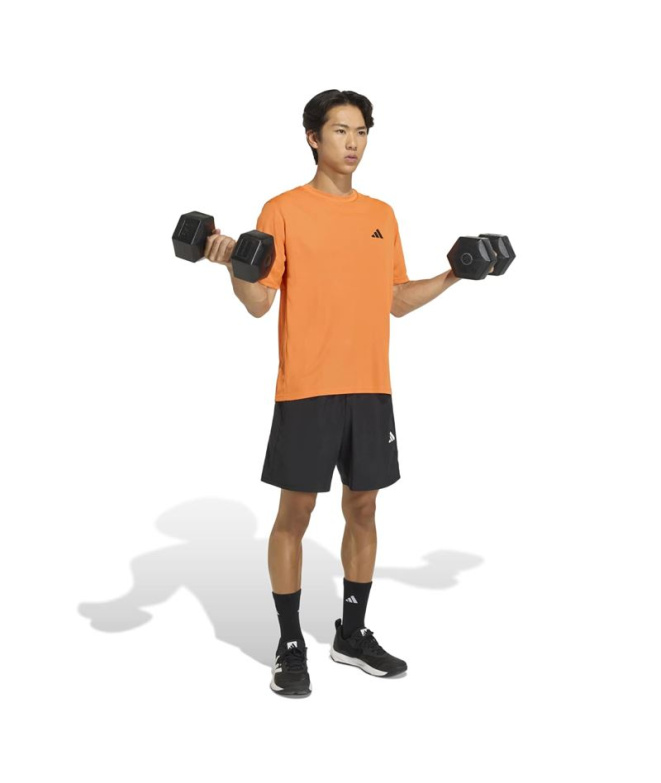 T-shirt de Fitness adidas We Bas Homme Orange