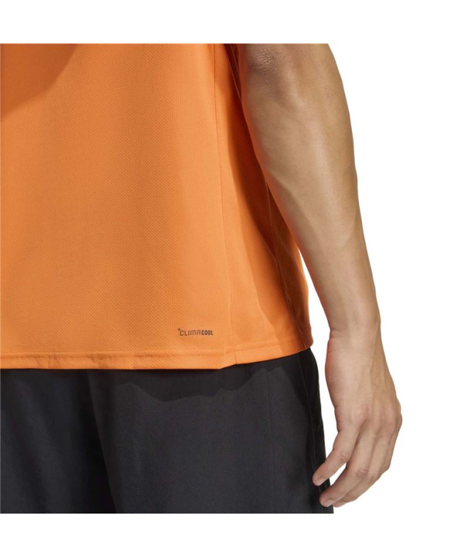 Camiseta de Fitness adidas We Bas Homem Laranja