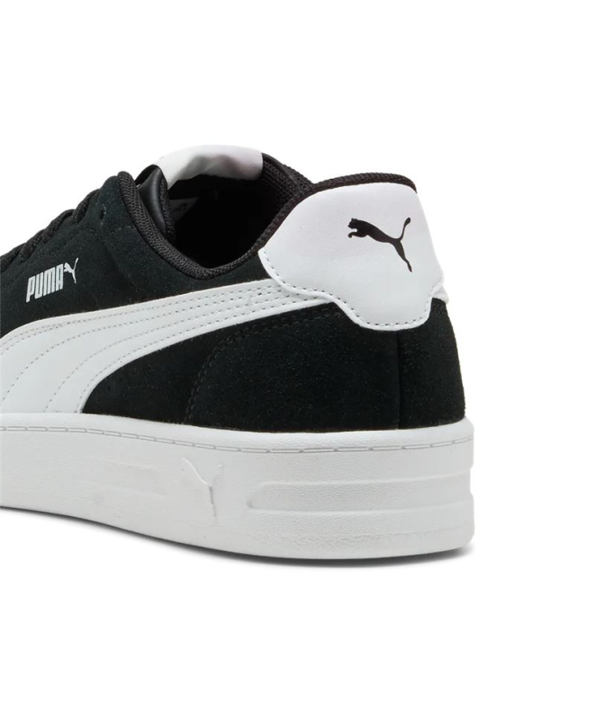 Chaussures Puma Court Lally Sd Femme Noir/Blanc