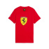 T-shirt Puma Ferrari Sportswear Enfants T-shirt Big Shield Coloré Rosso Corsa