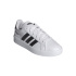Sapatilhas adidas Grand Court 3.0 Infantil Branco/Preto