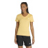 T-shirt de Fitness adidas We Min V Nk Femme Jaune