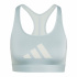 Sujetador Sportif adidas Powereact Big Logo Bra Femme Bleu