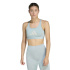 Sujetador Sportif adidas Powereact Big Logo Bra Femme Bleu
