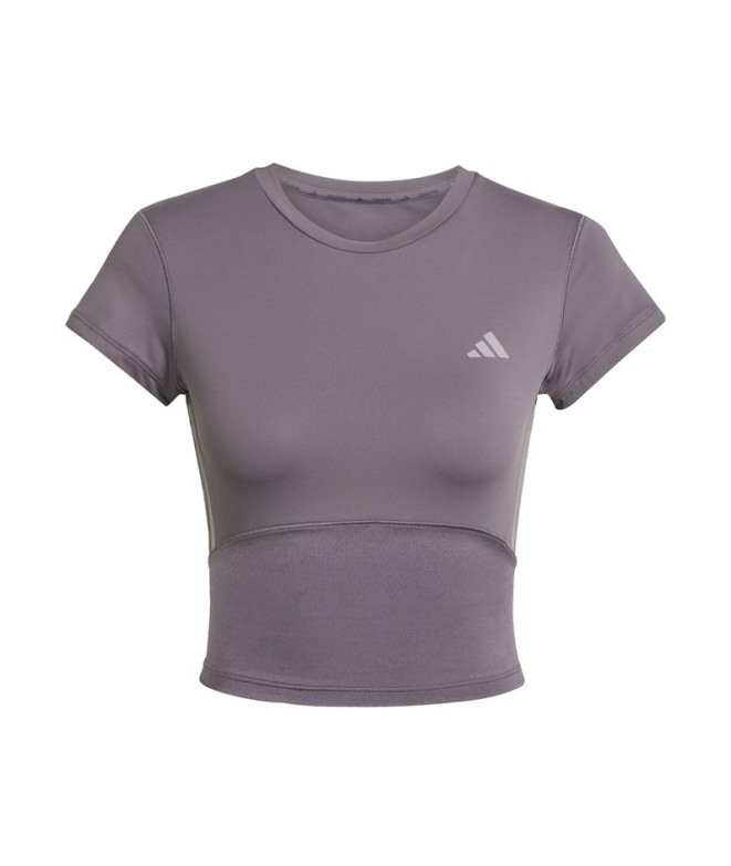 T-shirt de Fitness adidas Hyg Shn Baby Femme Gris