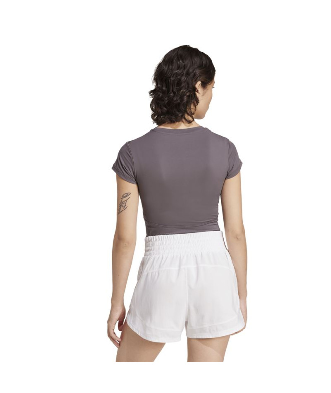 T-shirt de Fitness adidas Hyg Shn Baby Femme Gris