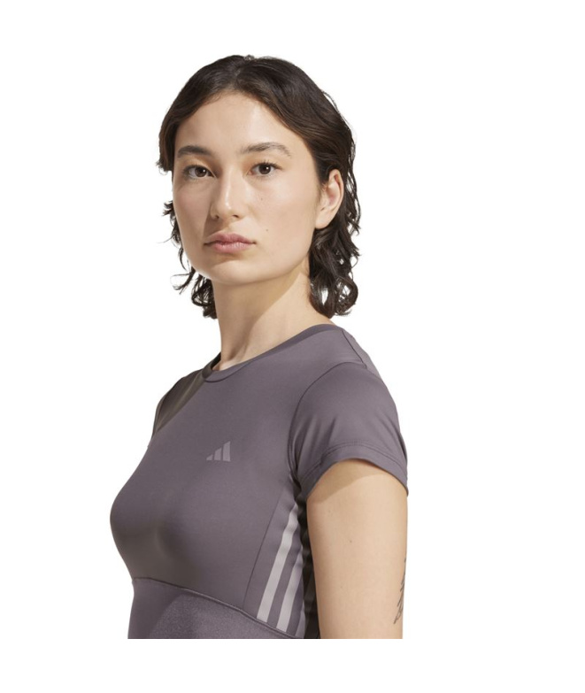T-shirt de Fitness adidas Hyg Shn Baby Femme Gris