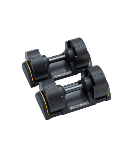 Mancuernas ajustáveis de 2 a 20kgs - Matrix Fitness