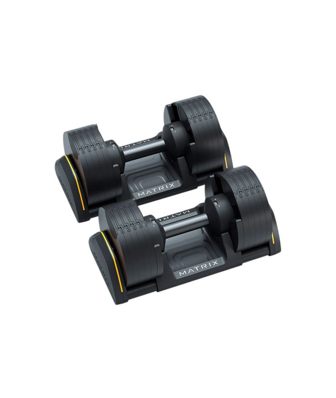 Mancuernas ajustáveis de 2 a 20kgs - Matrix...
