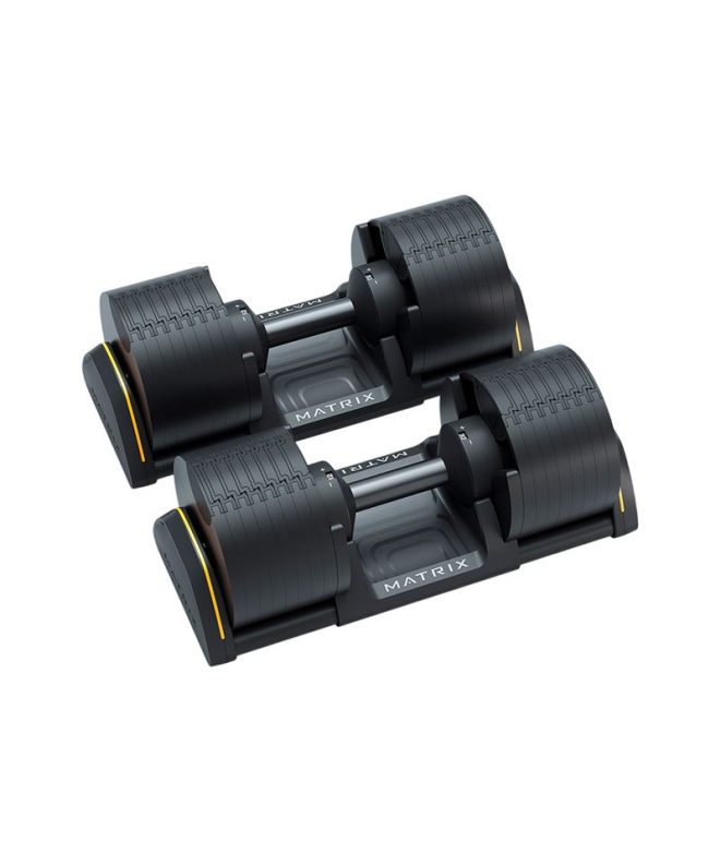Mancuernas ajustáveis de 2 a 32 kgs - Matrix...