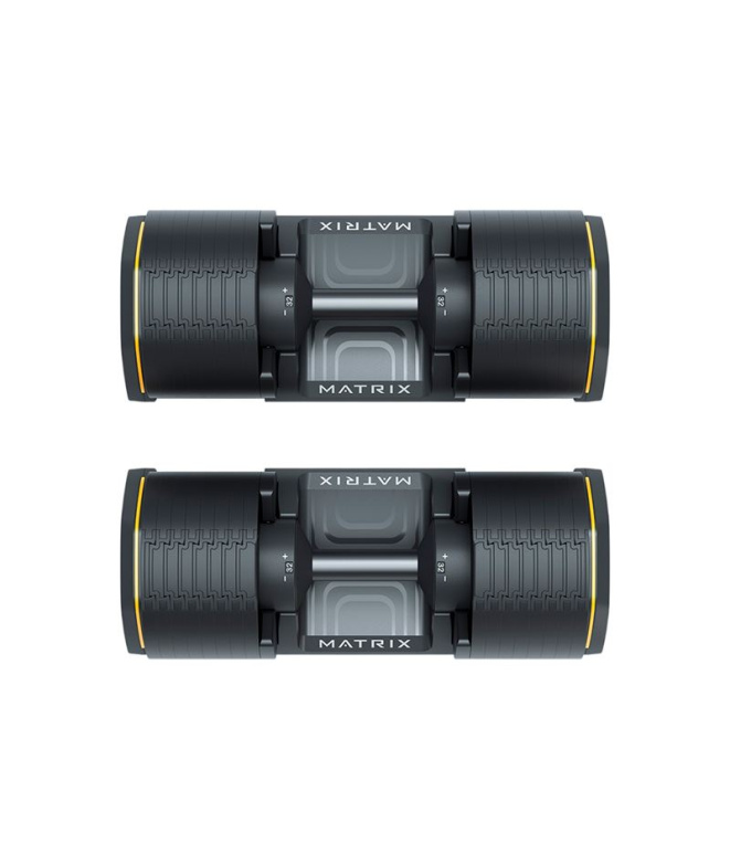 Haltères ajustables de 2 à 32 kg - Matrix Fitness