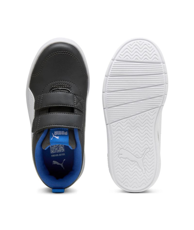 Chaussures Puma Courtflex V3 V Ps, Gris Foncé-,...