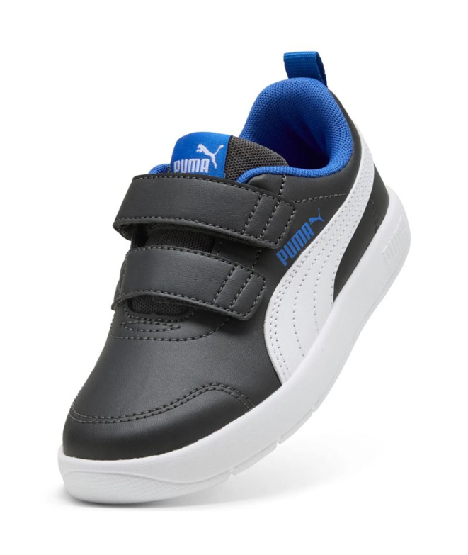 Chaussures Puma Courtflex V3 V Ps, Gris Foncé-,...