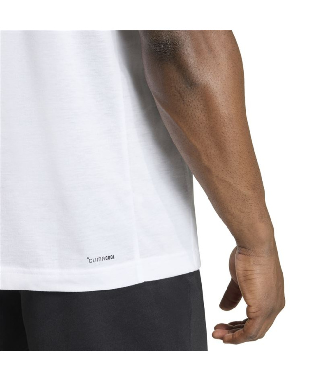 Camiseta de Fitness adidas We Fr Big Logo Homem...