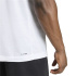Camiseta de Fitness adidas We Fr Big Logo Homem Branco