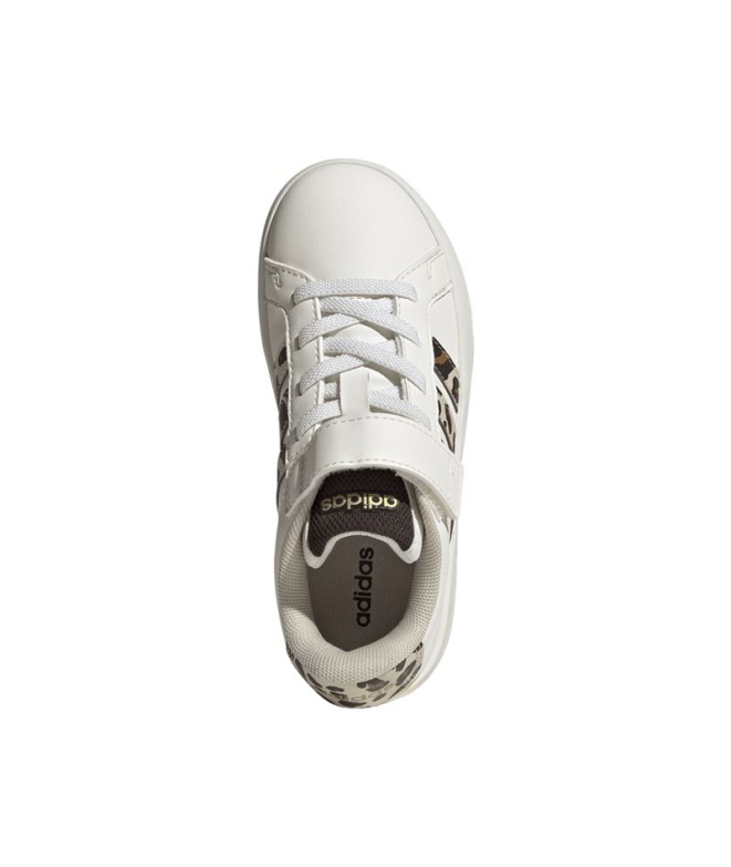 Chaussures adidas Grand Court 3.0 Le Enfant Blanc