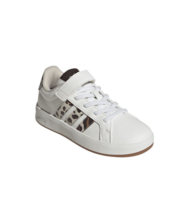Chaussures adidas Grand Court 3.0 Le Enfant Blanc