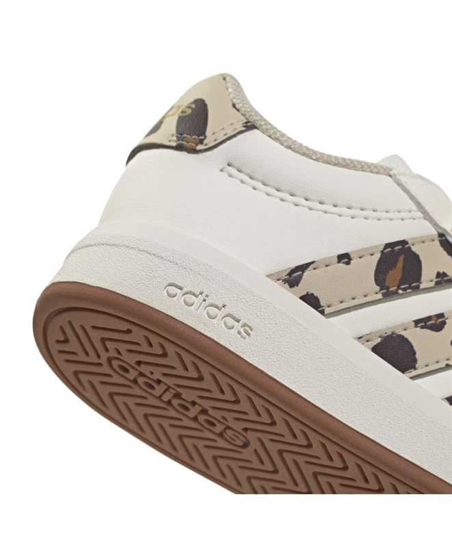 Chaussures adidas Grand Court 3.0 Cf Enfant Blanc