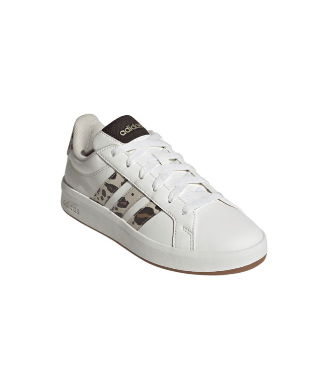 Sapatilhas adidas Grand Court 3.0 Infantil Branco