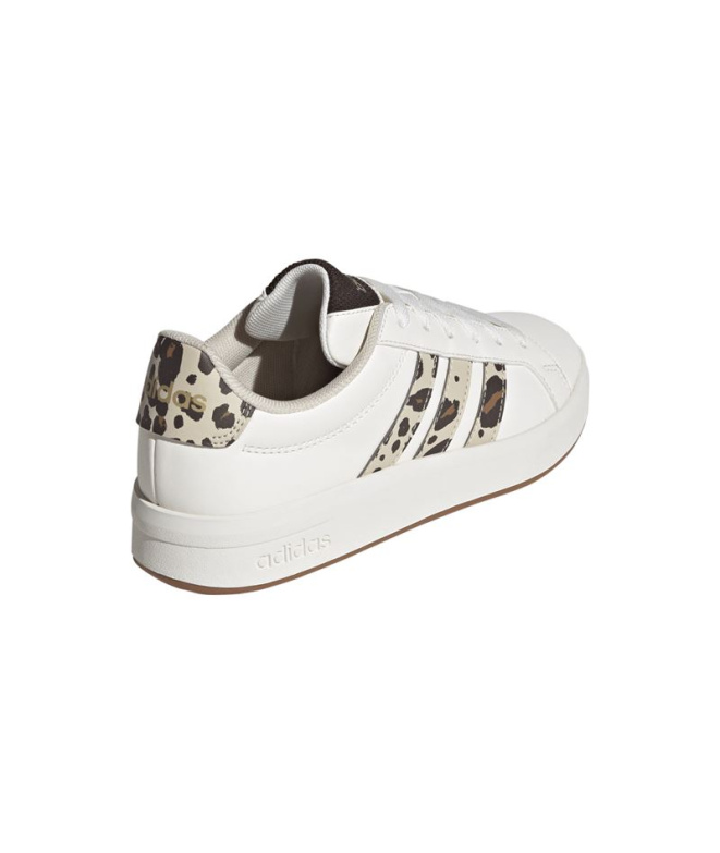 Sapatilhas adidas Grand Court 3.0 Infantil Branco