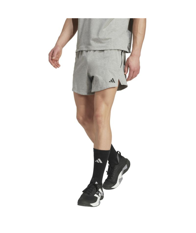 Calça de Fitness adidas D4T X Shorts Homem Cinza