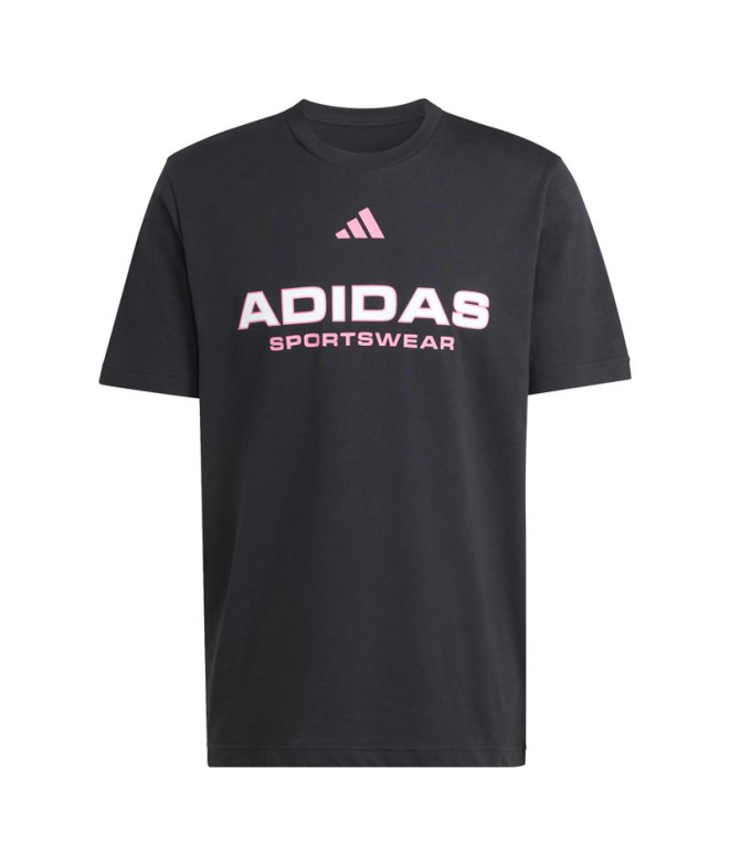 Camiseta adidas Hot Linear Homem Preto