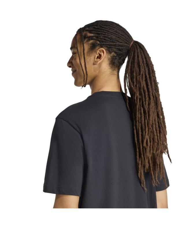 Camiseta adidas Hot Linear Hombre Negro