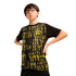 Camiseta de Futebol Puma Borussia Dortmund Preto Amarelo Infantil