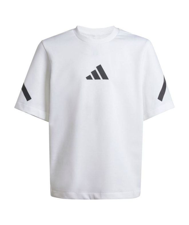 T-shirt adidas Zne Enfant Blanc/Noir