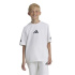Camiseta adidas Zne Infantil Branco/Preto