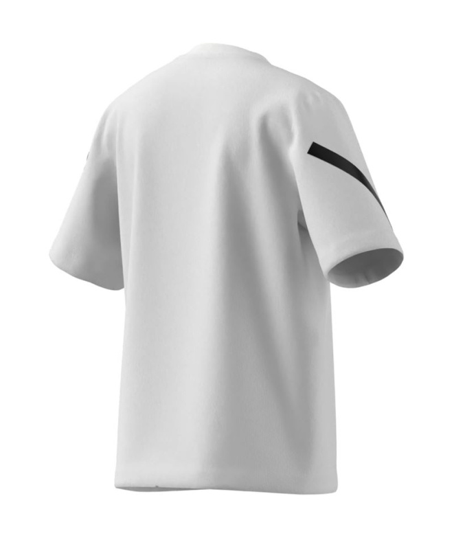 Camiseta adidas Zne Infantil Branco/Preto