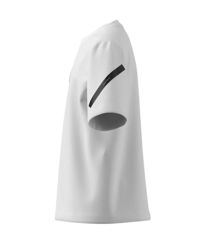 Camiseta adidas Zne Infantil Branco/Preto