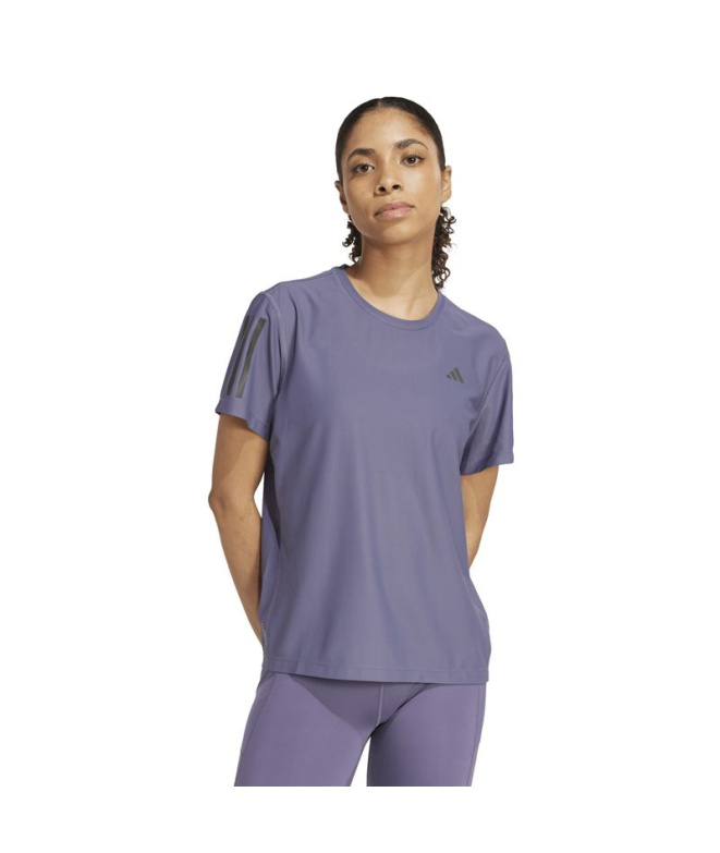 Camiseta de Running adidas Otr B Mulher Vioado