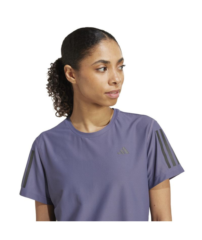 Camiseta de Running adidas Otr B Mulher Vioado