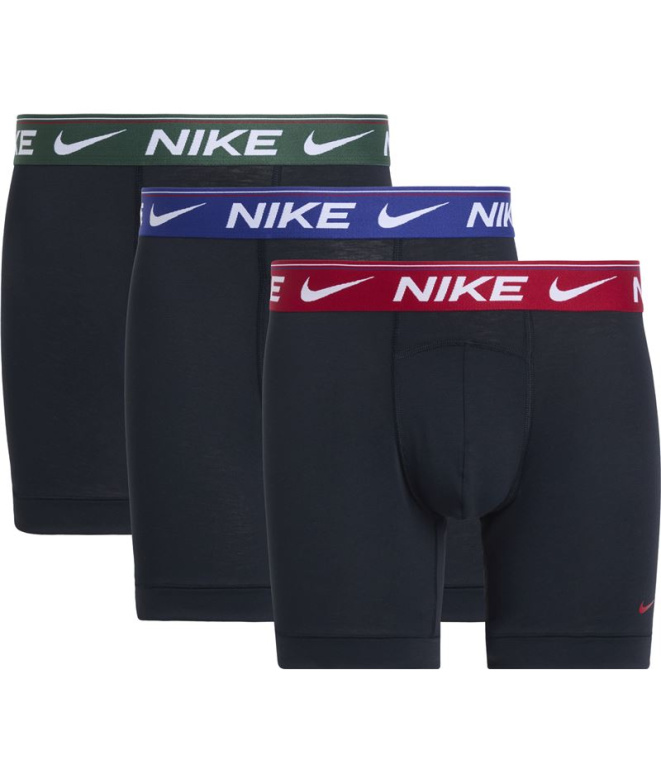 Cuecas Nike Boxer Brief 3Pk Homem Preto
