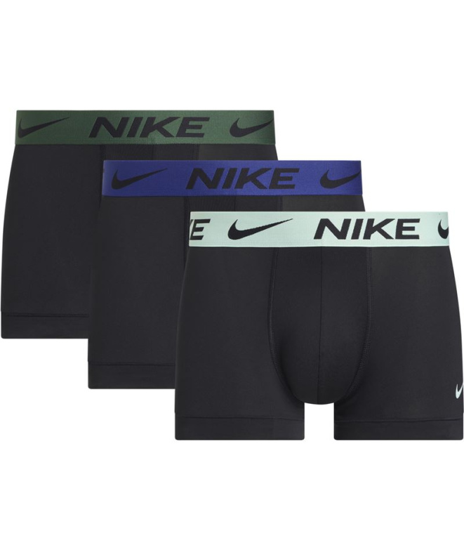 Cuecas Boxers Nike Trunk 3Pk Homem Preto