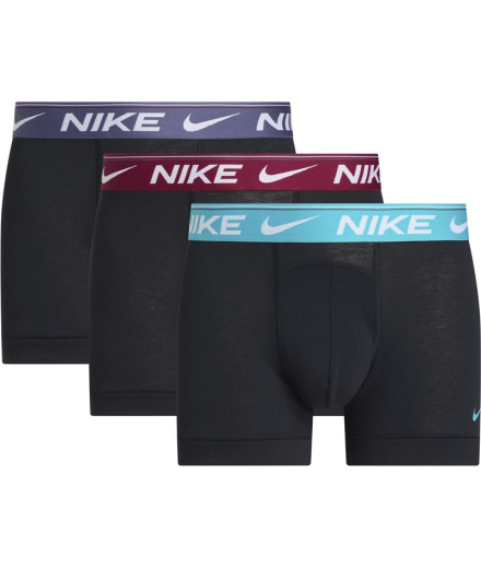 Slip Nike Trunk 3Pk Homme Noir