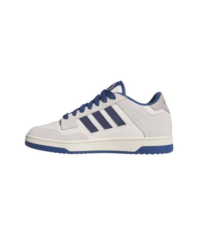Sapatilhas adidas Rapid Court Low Bege/Azul Escuro