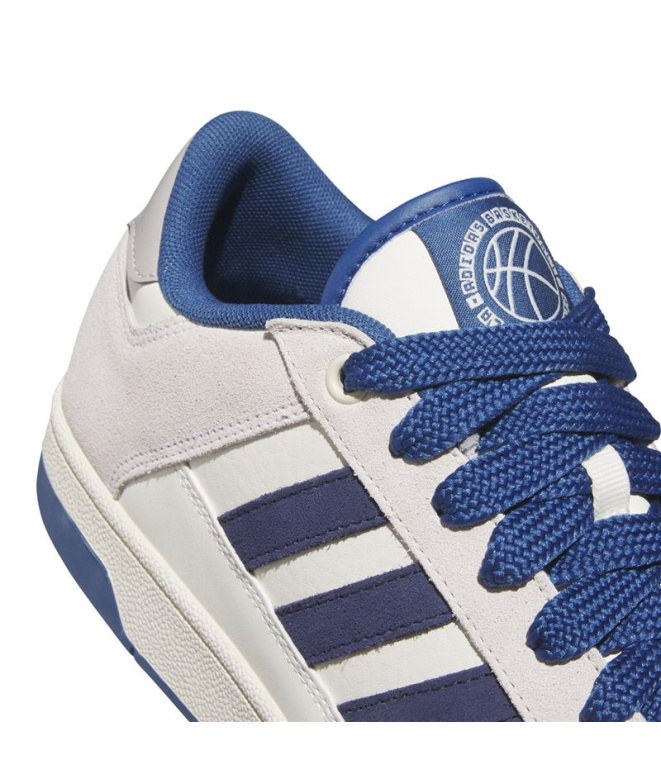 Chaussures adidas Rapid Court Low Beige/Bleu Foncé