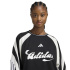 Camiseta adidas Her Ls Mulher Preto/Branco