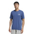 Camiseta de Running adidas Run Ess Homem Azul