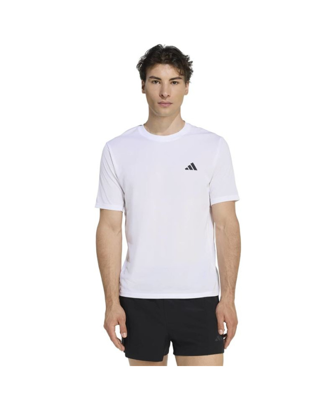 Camiseta de Fitness adidas We Bas Homem Branco