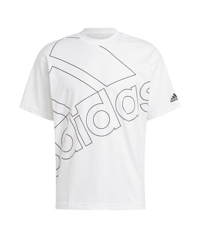 T-shirt de desporto adidas Logotipo gigante