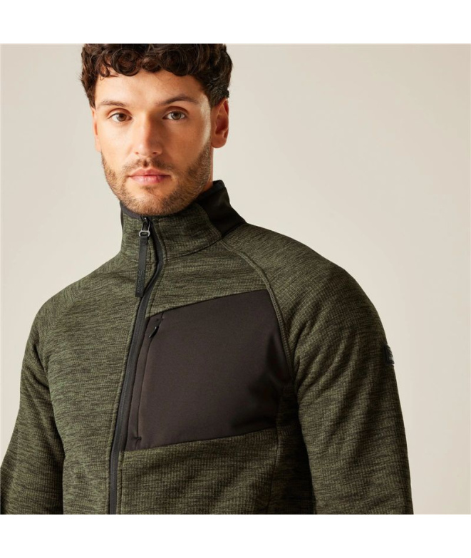 Fleece de Montanha Regatta Salzance Homem Verde...